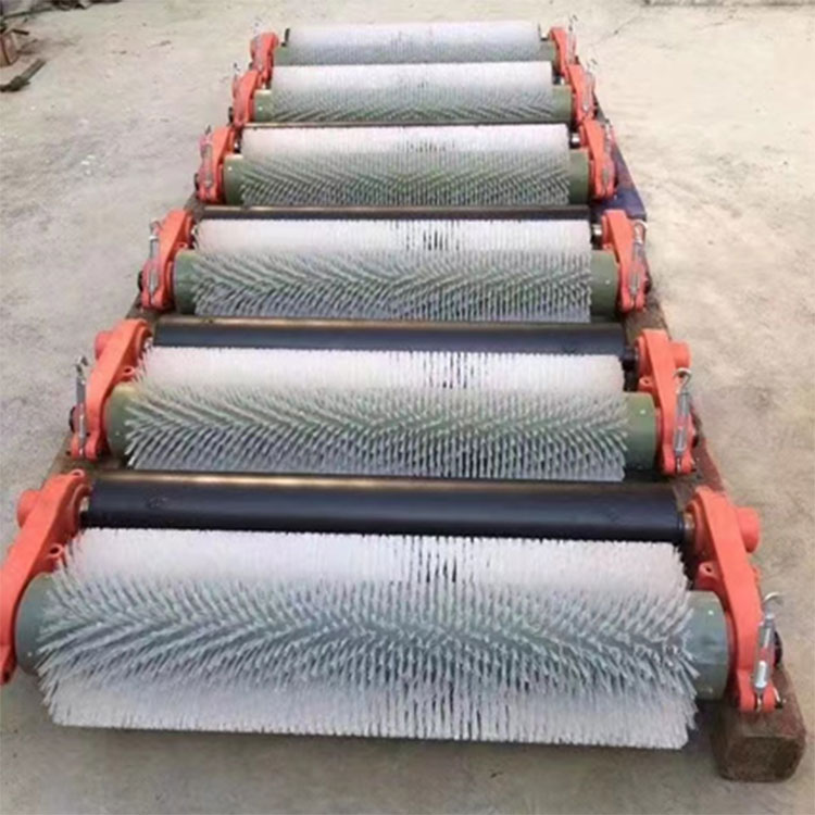 Onpowered Rotary Pinsel Gürtelreiniger